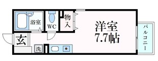 セジュール摩耶Ⅱの物件間取画像